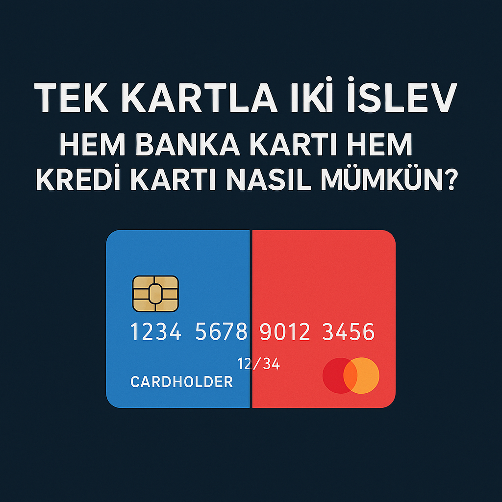 Tek Kartla İki İşlev: Hem Banka Kartı Hem Kredi Kartı Nasıl Mümkün?